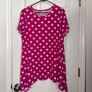 Lularoe Melissa - Large - Polka Dots